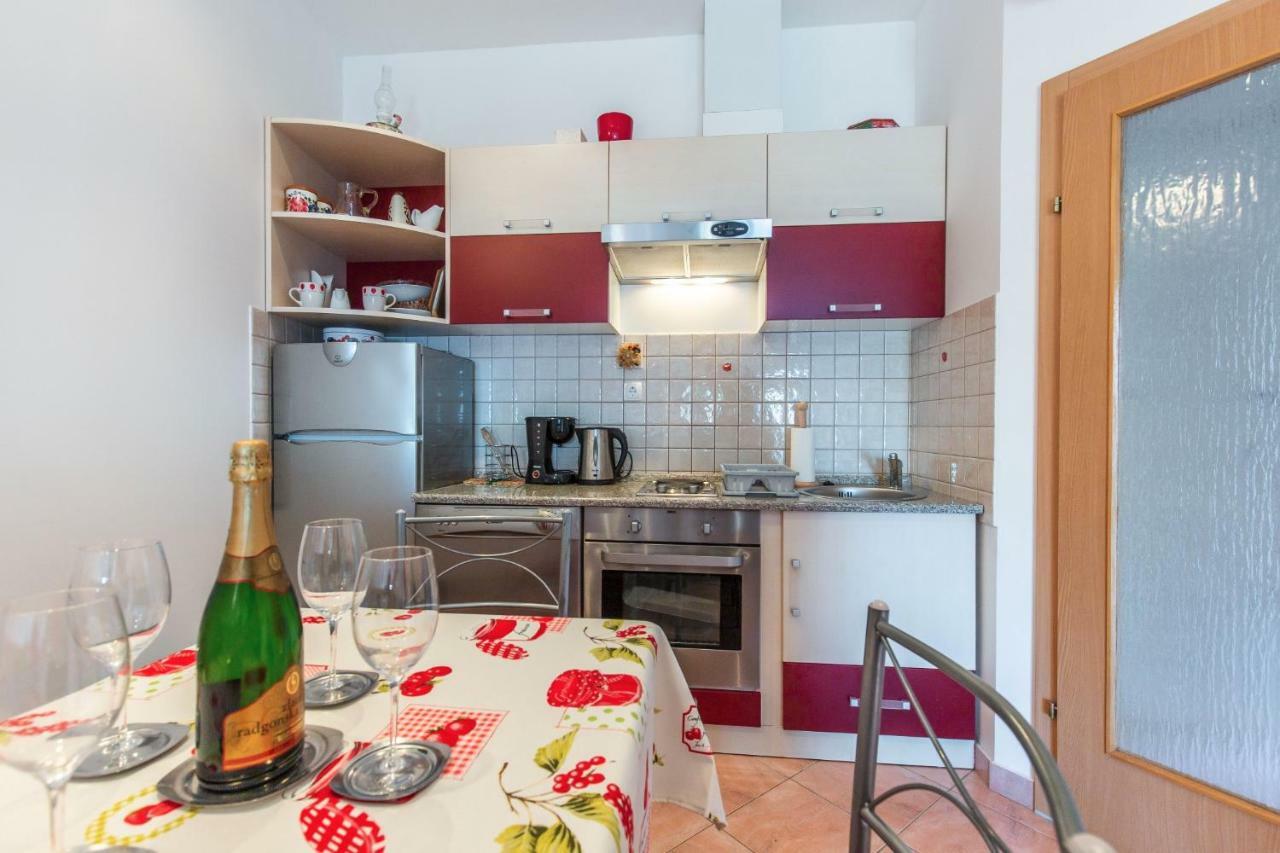 Apartment Jasna With Breathtaking Sea View, Terrace And Free Parking Hreljin 외부 사진