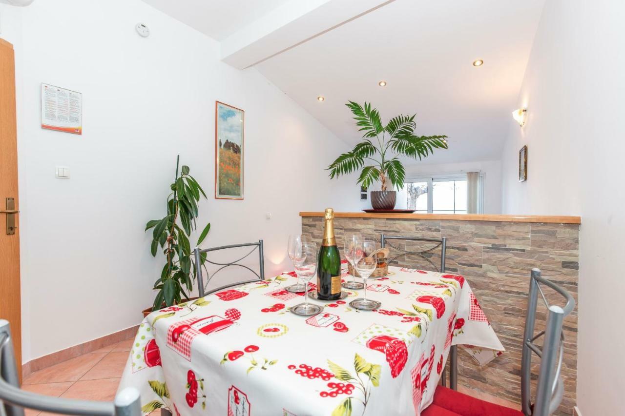 Apartment Jasna With Breathtaking Sea View, Terrace And Free Parking Hreljin 외부 사진